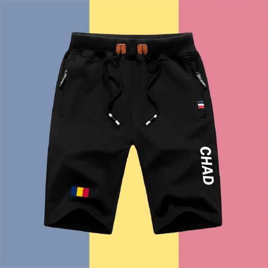 Chad Shorts / Chad Pants / Chad Shorts Flag / Chad Jersey / Grey Shorts / Black Shorts / Chad Poster / Chad Map / Men Women