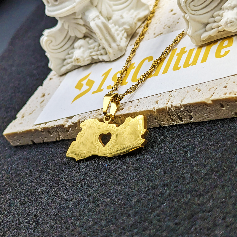 18K Gold Plated El Salvador Necklace