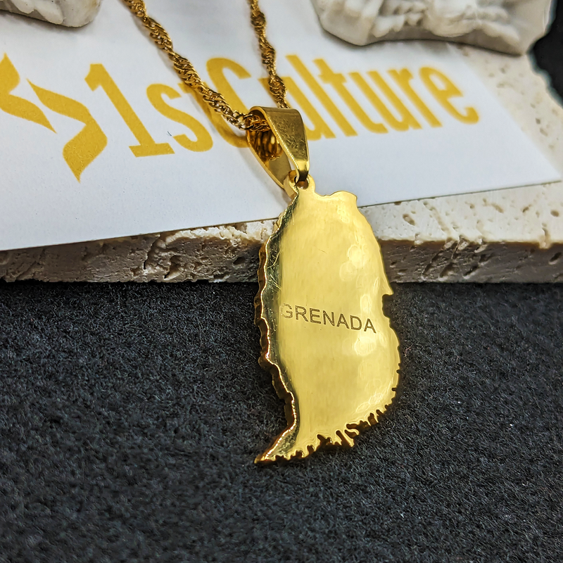 18K Gold Plated Grenada Necklace