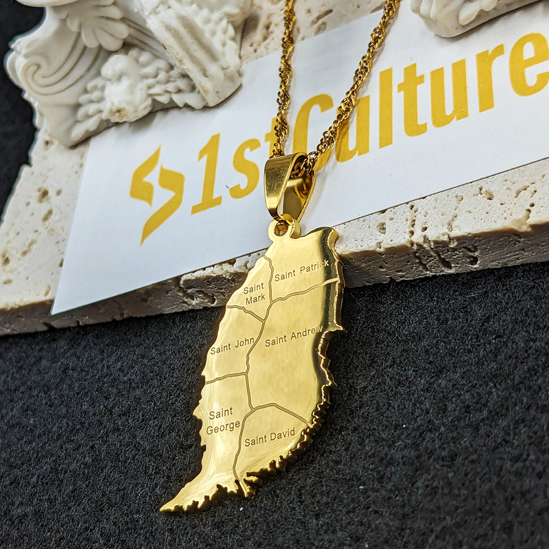 18k Gold Plated Grenada Necklace