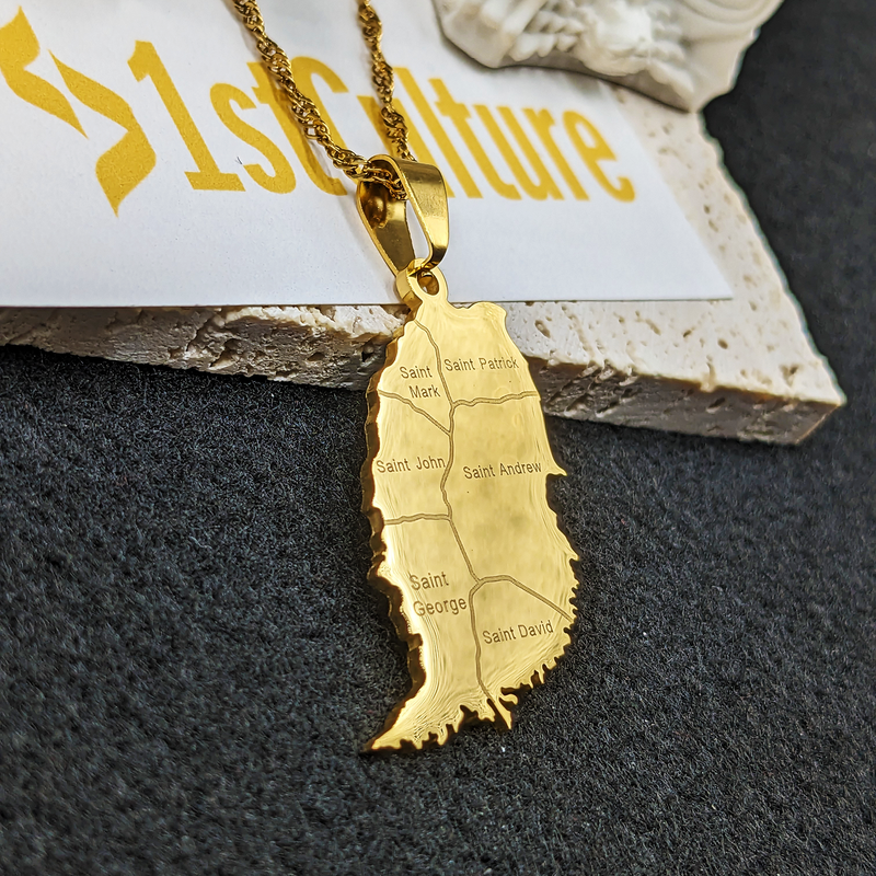 18k Gold Plated Grenada Necklace