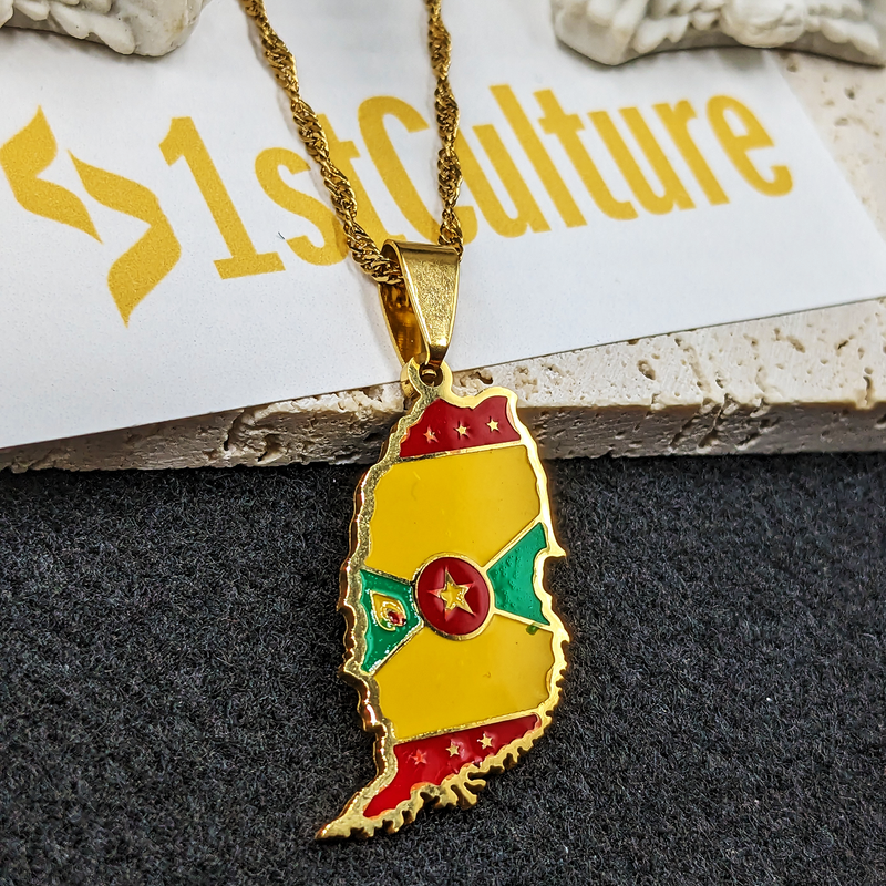 18K Gold Plated Grenada Necklace