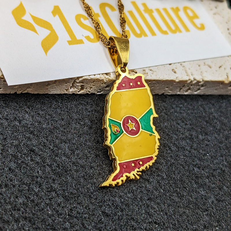 18K Gold Plated Grenada Necklace
