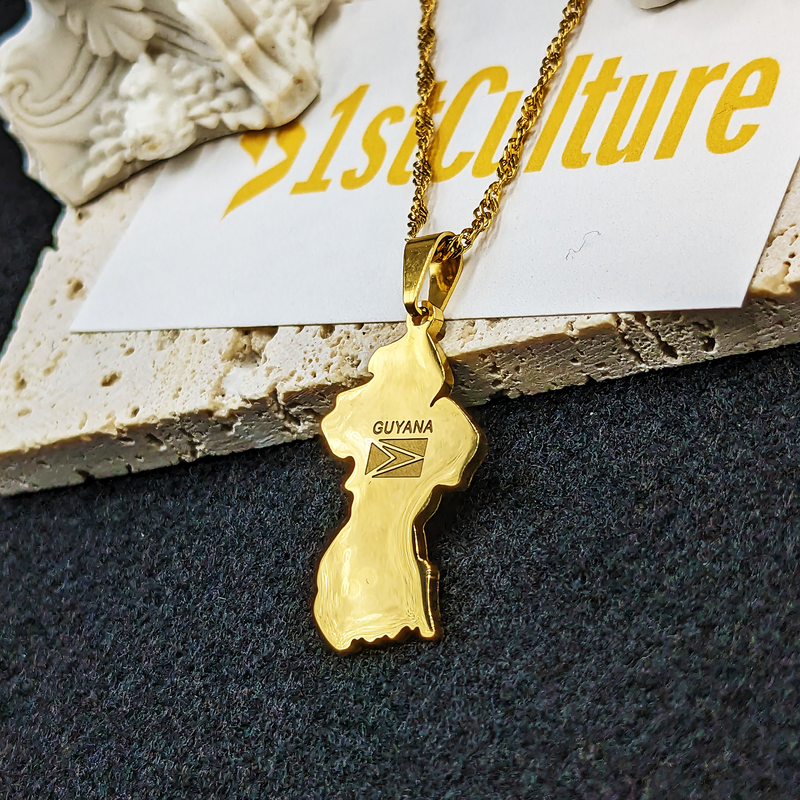 18k Gold Plated Guyana Necklace
