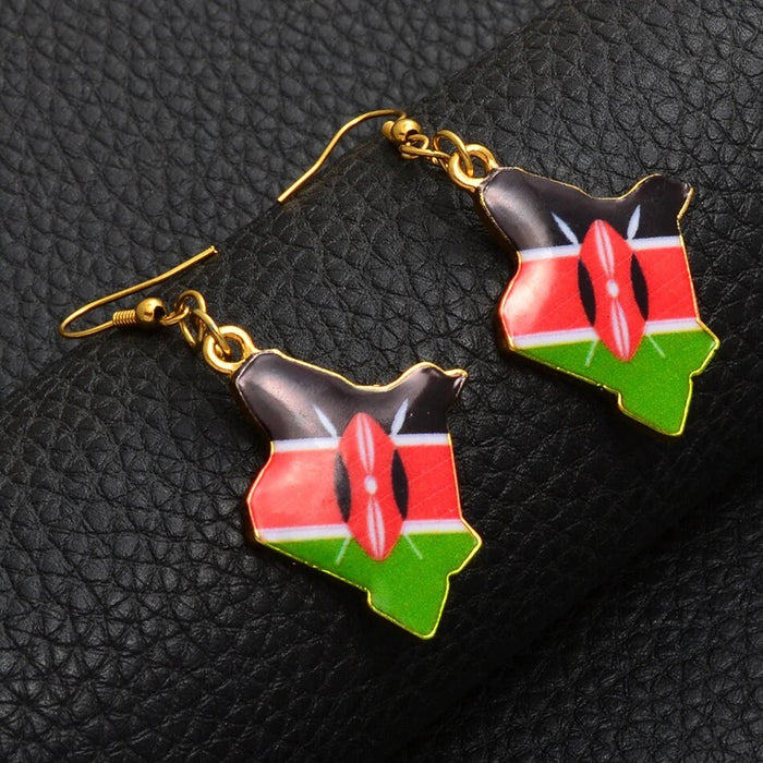 Kenya Earrings, Kenya map Earring, Earrings Kenya, Kenya art, Kenya bracelet, Kenya flag, Kenya travel art, Kenya men, Kenya ruby bracelets