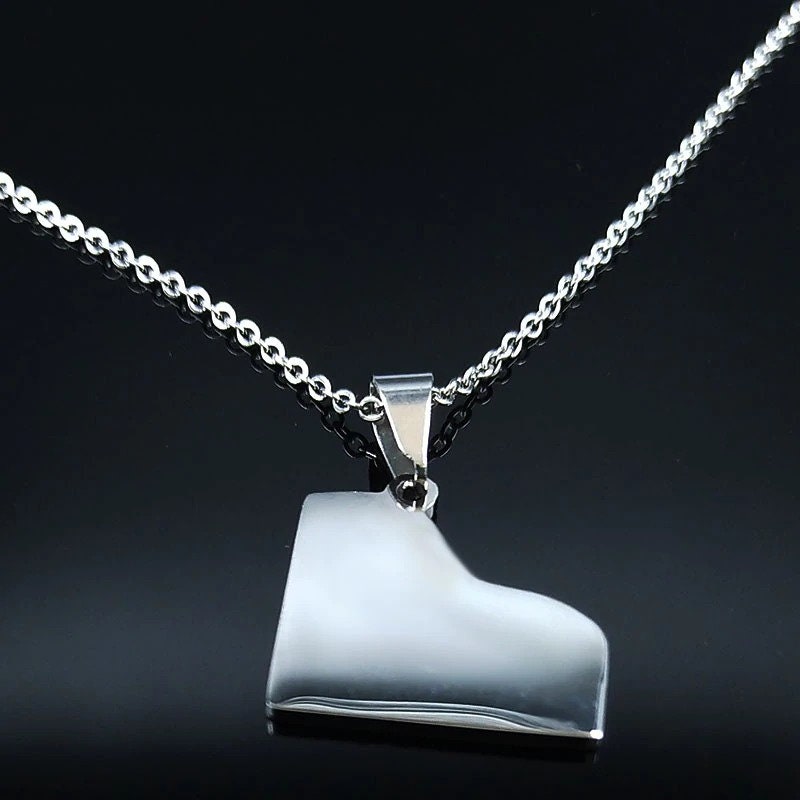 Piano Necklace/ Music Necklace / Music box pendant necklace/ Music note pendant / Sheet music necklace / Music note jewelry