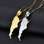 18K Gold Plated Argentina Necklace, argentina art, argentina gifts, necklace from argentina - 1stCulture