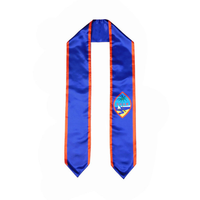 Guam Flag Graduation Stole, Guam Flag Graduation Sash, Guam Graduation Stole, Chamorro Flag Graduation Stole