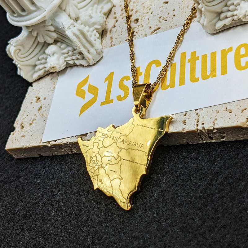 18K Gold Plated Nicaragua Necklace