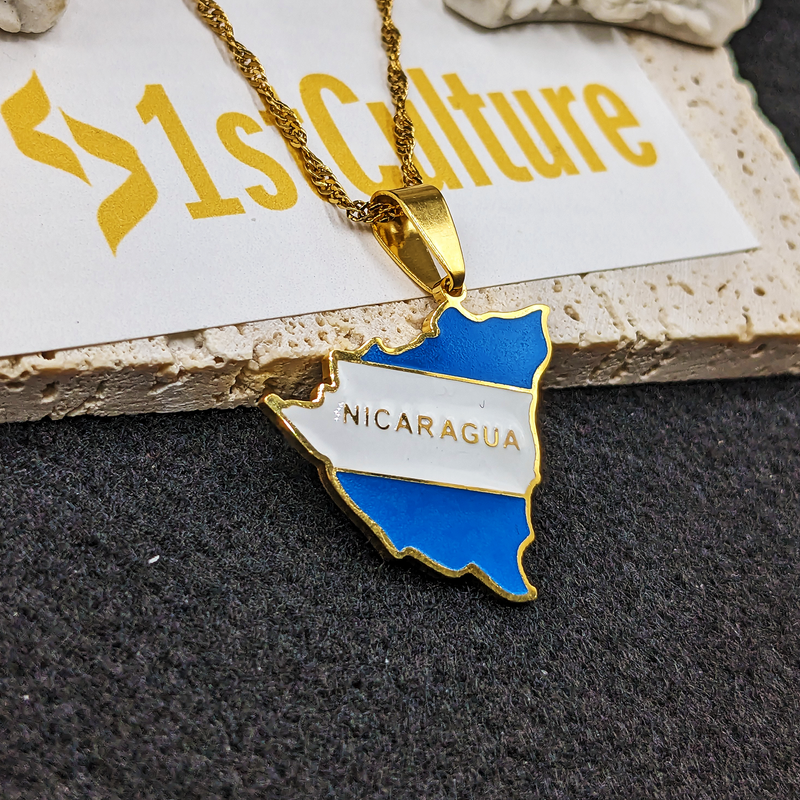 18k Gold Plated Nicaragua Necklace