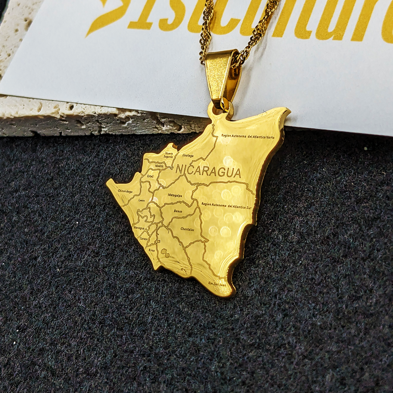 18K Gold Plated Nicaragua Necklace