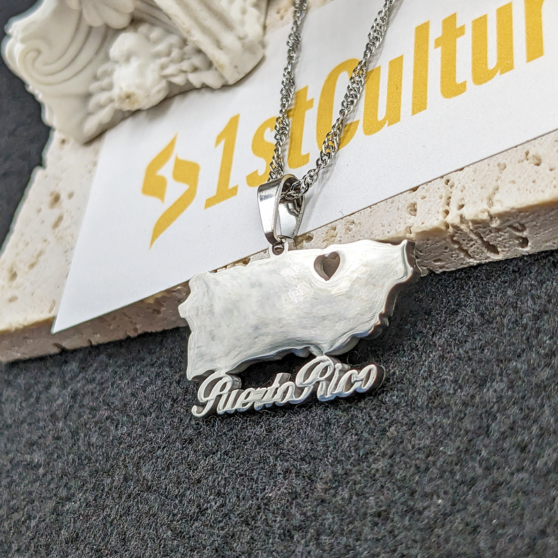 18K Gold Plated Puerto Rico Necklace