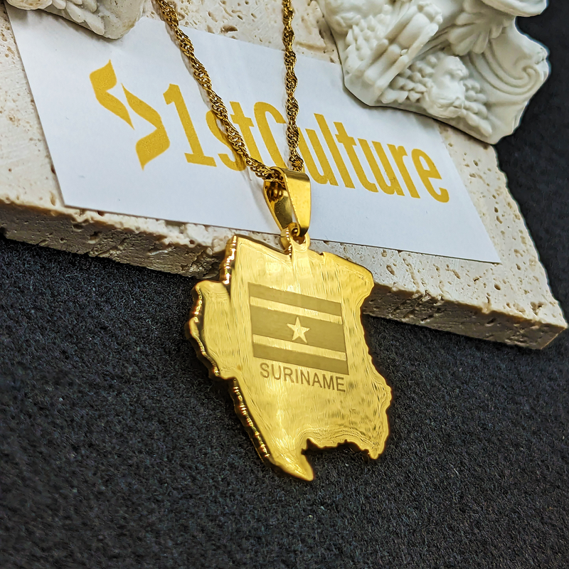 18K Gold Plated Suriname Necklace