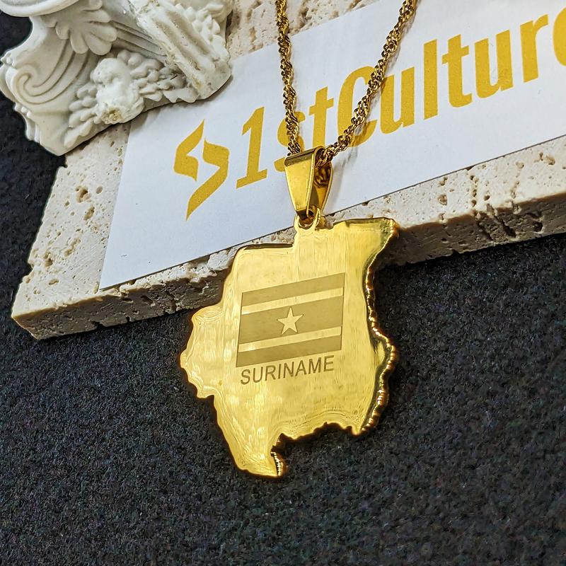 18K Gold Plated Suriname Necklace