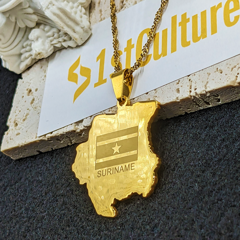 18K Gold Plated Suriname Necklace