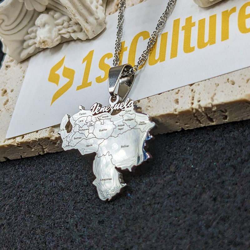 18K Gold Plated Venezuela Necklace