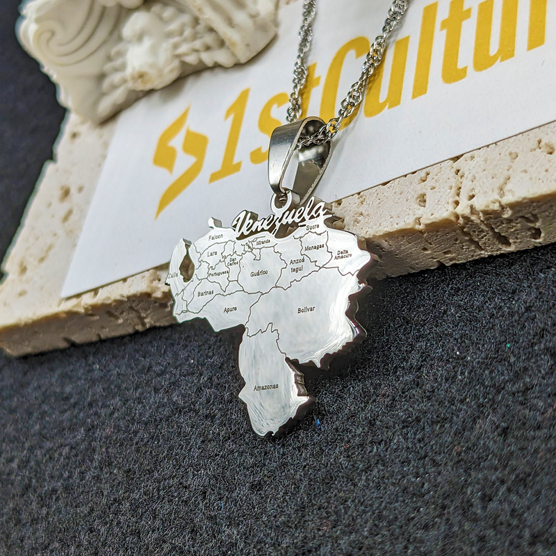 18K Gold Plated Venezuela Necklace