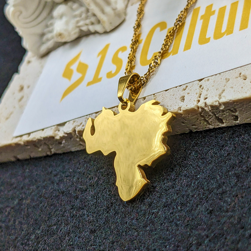 18K Gold Plated Venezuela Necklace