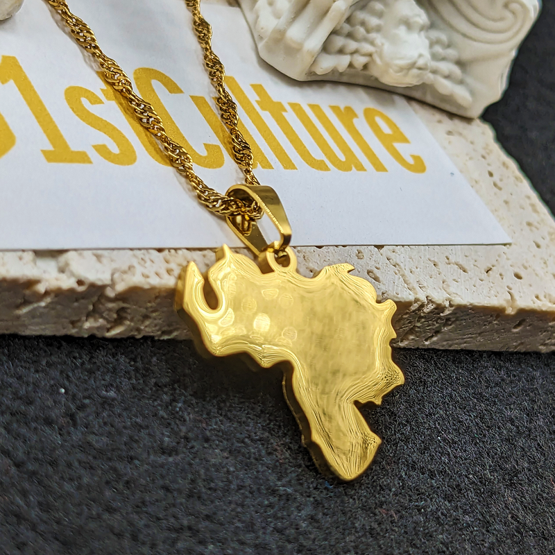 18K Gold Plated Venezuela Necklace