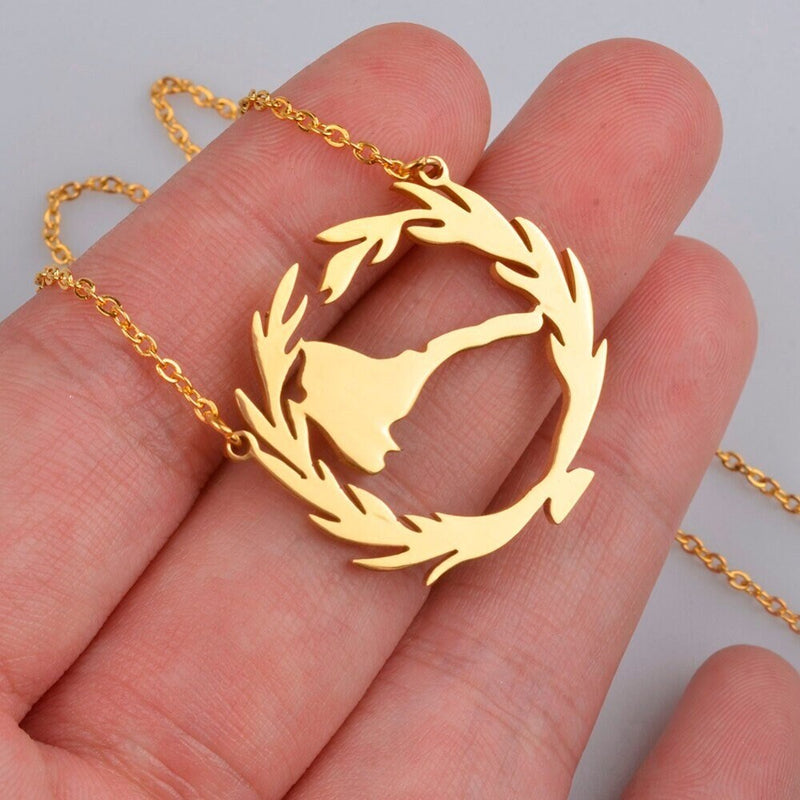 Eritrea 18K Gold Plated Necklace / Eritrea Jewelry / Eritrea Pendant / Eritrea Gift