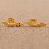Curacao Islands 18K Gold Plated Earrings / Curacao Islands Jewelry / Curacao Islands Earrings / Curacao Islands Gift