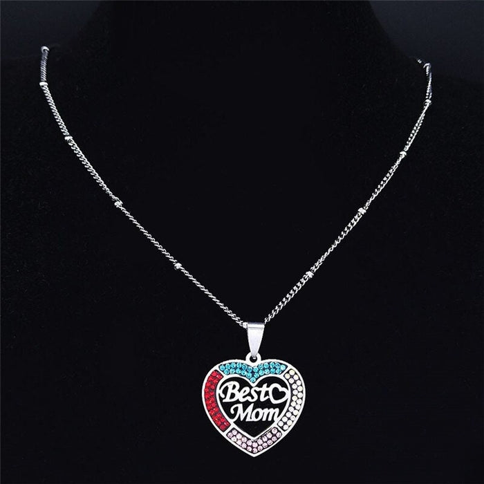 Best Mom Necklace, Mom Grandma Necklace, Engraved Necklace Mom, Mom Necklace Minimal, Mom Son Necklace, Love Mom Necklace, Necklace For Mom