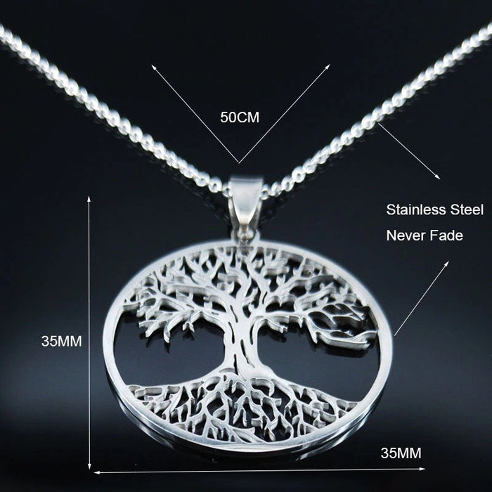 Tree Of Life Necklace / Charm Necklace / Tree Of Life Pendant / Necklace / Tree Of Life Gift / Religious Necklace / Nature Necklace