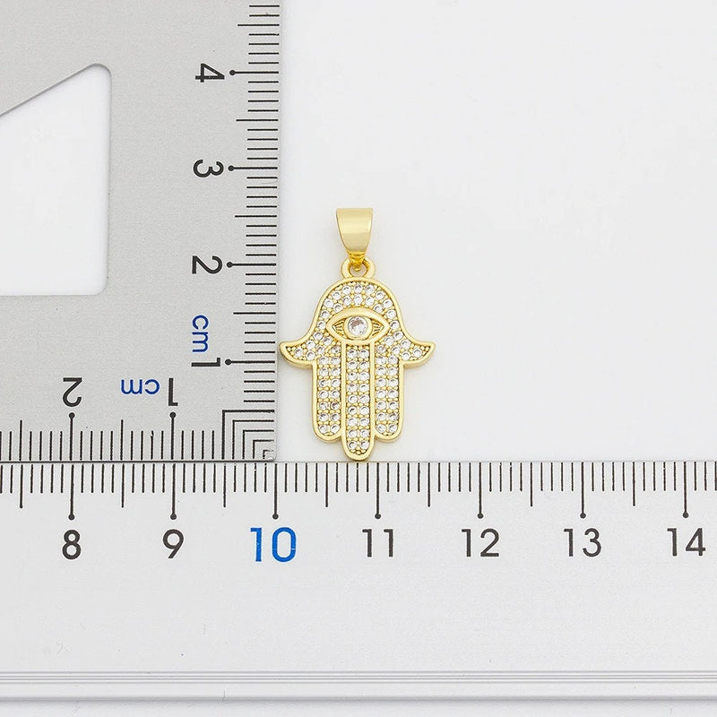 Minimalist Hamsa Necklace, Hamsa Necklace Gold, Hamsa Evil Eye Necklace, Gold Plated Necklace Hamsa, Hamsa Hand, Small Hamsa Hand Of Fatima