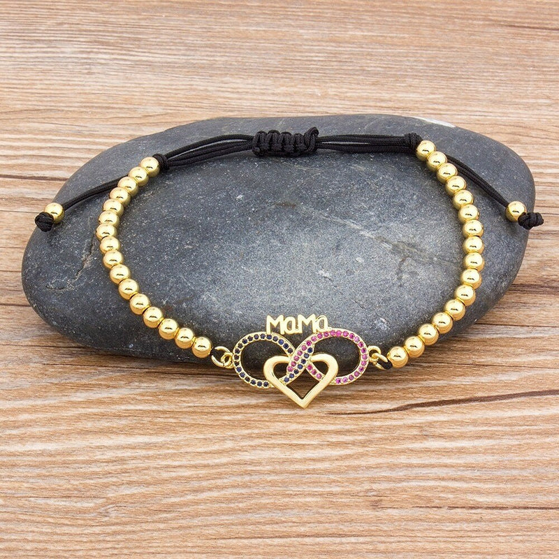 Mama Bracelet, Mama Bear Bracelet, Mom Gifts, Mom Bracelet, Bracelet For Mom, Mom Crystal Bracelet, Mom Wish Bracelet, Gifts For Mom, Mother