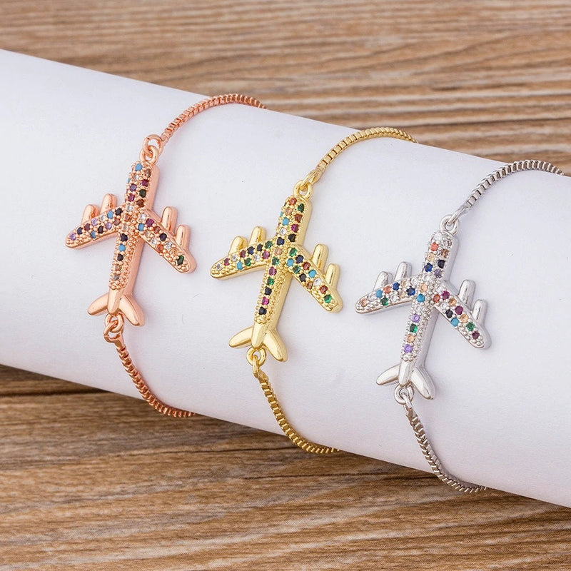 Airplane Bracelet, Airplane Ring, Paper Airplane, Necklace, Airplane Art, Airplane Ornament, Airplane Gift Bags, Airplane Gifts