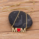 Mama necklace, Necklace for mom, Best Mom Necklace, Mom grandma necklace, Engraved necklace mom, Mom necklace minimal, Love mom necklace