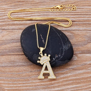 Initial Necklace For Mom, Cursive Initial Necklace, Initial Necklace For Her, Pendent Necklace Initial, Couple Initial Necklace, Tag Necklac - 1stCulture