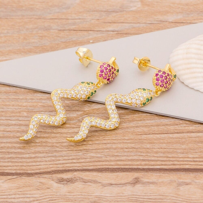 Snake Earrings, Snake Scale Hoop Earrings, Earrings Snake, Snake Huggie Earrings, Resin Snake Earrings, Snake Hoop Earrings, Snake Gift