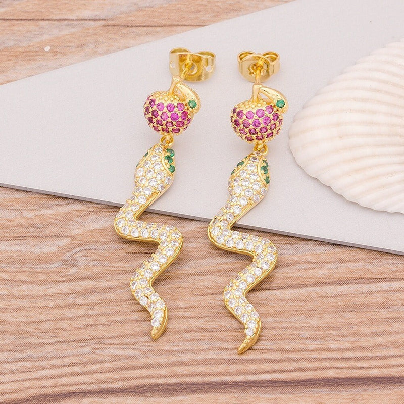 Snake Earrings, Snake Scale Hoop Earrings, Earrings Snake, Snake Huggie Earrings, Resin Snake Earrings, Snake Hoop Earrings, Snake Gift