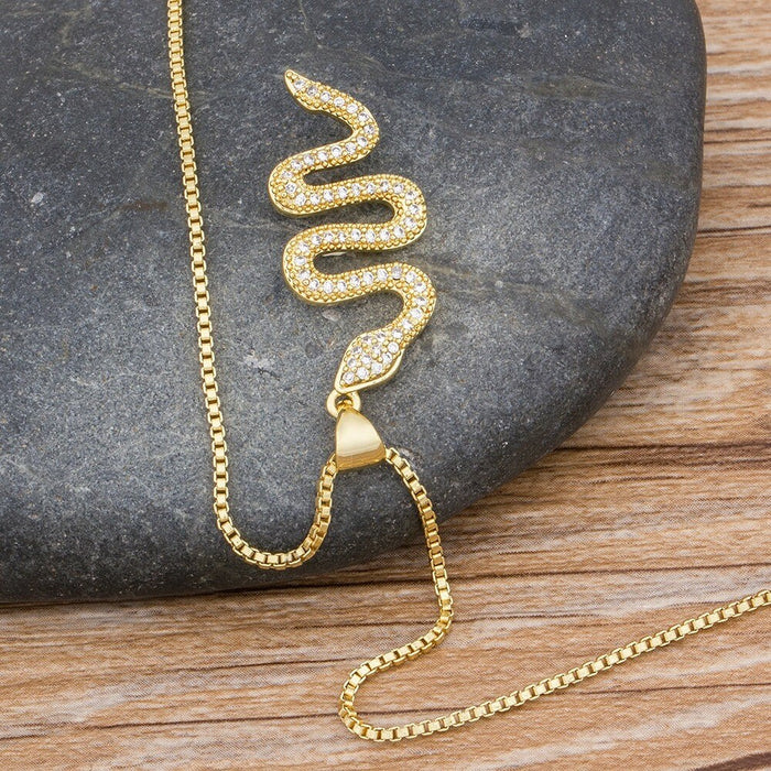 Snake Necklace, Small Snake Necklace, Snake Necklace Gold, Thin Snake Necklace, Dainty Snake Necklace, Snake Chain Gold Necklace, Pendent