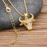 Cow head Necklace, Cow head Jewelry, Cow head Pendant, Cow head Gifts, Cow head Personalized necklace, Cow head charm, Cow head keychain
