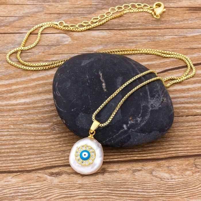 Evil Eye Pendant, Evil Eye Charms, Evil Eye Necklace Gold Plated, Evil Eye Choker, Dainty Evil Eye, Evil Eye Initial, Evil Eye Protection