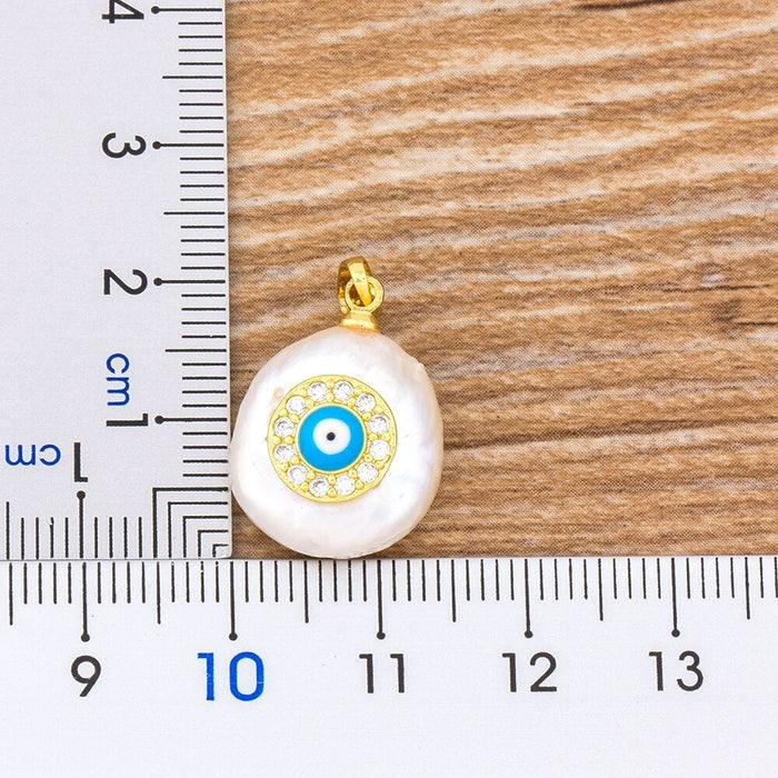 Evil Eye Pendant, Evil Eye Charms, Evil Eye Necklace Gold Plated, Evil Eye Choker, Dainty Evil Eye, Evil Eye Initial, Evil Eye Protection