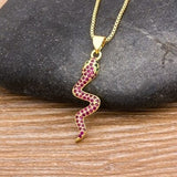 Snake Necklace, Small Snake Necklace, Snake Necklace Gold, Thin Snake Necklace, Dainty Snake Necklace, Snake Chain Gold Necklace, Pendent