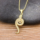 Snake necklace, Small snake necklace, Snake necklace gold, Thin snake necklace, dainty snake necklace, Snake chain gold necklace, Pendent
