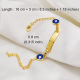 Hamsa bracelet, Hamsa bracelet gold, Hamsa evil eye bracelet, Gold Plated bracelet Hamsa, Hamsa hand bracelet, Small Hamsa hand of Fatima