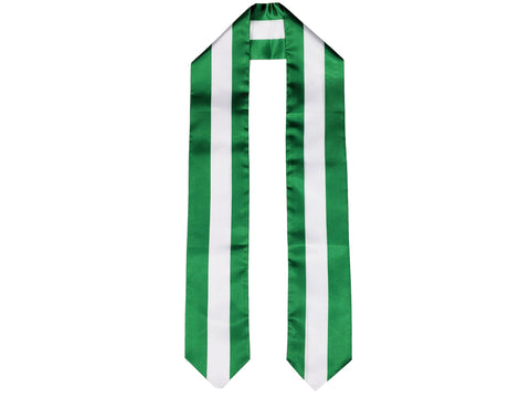 Nigeria Flag Graduation Stole, Nigeria Flag Graduation Sash, Nigeria Graduation Stole, Nigerian Flag Graduation Stole