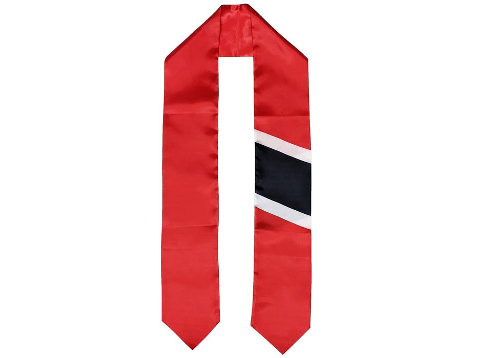 Trinidad Graduation Stole, Trinidadian Graduation Stole, Trinidadian Graduation Sash, Trinidadian Flag, Tobagonians