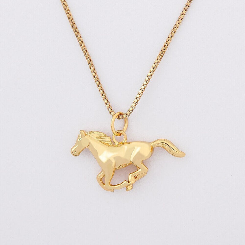 Horse Necklace, Horse Necklace Jewelry, Horse Gifts, Horse Gifts For Women, Horse Pendant, Horse Owner Gift, Mustang Horse Gift
