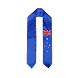 Australia Flag Graduation Stole, Australia Flag Graduation Sash, Australia Graduation Stole, Australia Flag Graduation Stole