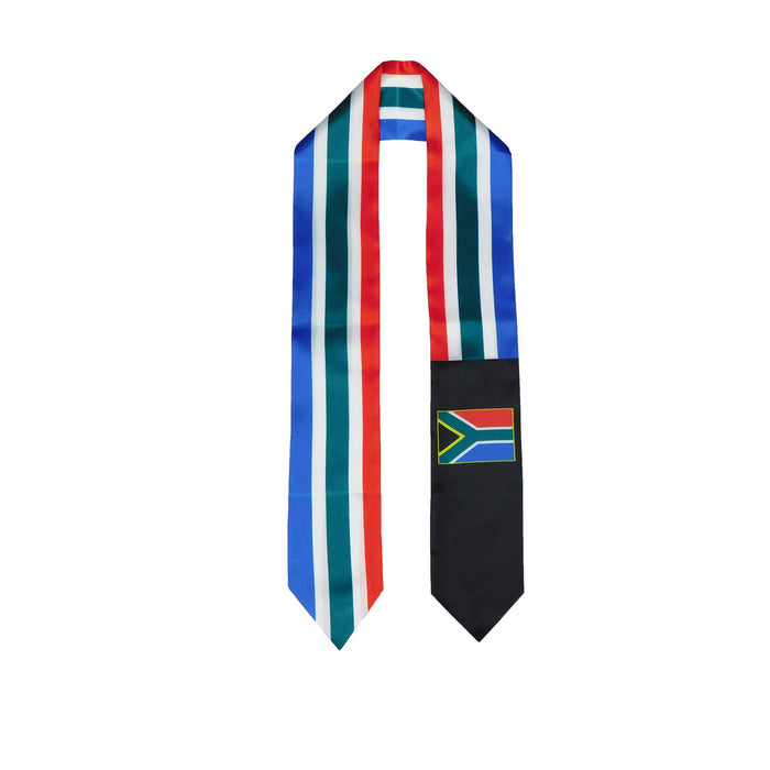 South Africa Flag Graduation Stole, South Africa Flag Graduation Sash, South Africa Graduation Stole, South Africa Flag Graduation Stole