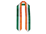 Côte d'Ivoire Flag Graduation Stole, Ivory Coast Flag Graduation Sash, Côte d'Ivoire Graduation Stole, Ivory Coast Flag Graduation Stole