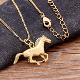 Horse Necklace, Horse Necklace Jewelry, Horse Gifts, Horse Gifts For Women, Horse Pendant, Horse Owner Gift, Mustang Horse Gift