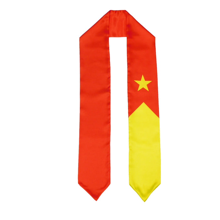 Tigray Flag Graduation Stole, Tigray Flag Graduation Sash, Tigray Graduation Stole, Tigrayans Flag Graduation Stole