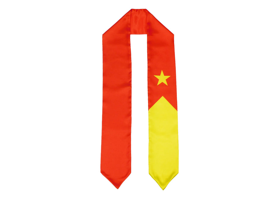 Tigray Flag Graduation Stole, Tigray Flag Graduation Sash, Tigray Graduation Stole, Tigrayans Flag Graduation Stole